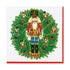 Nutcracker Wreath Luncheon Napkins