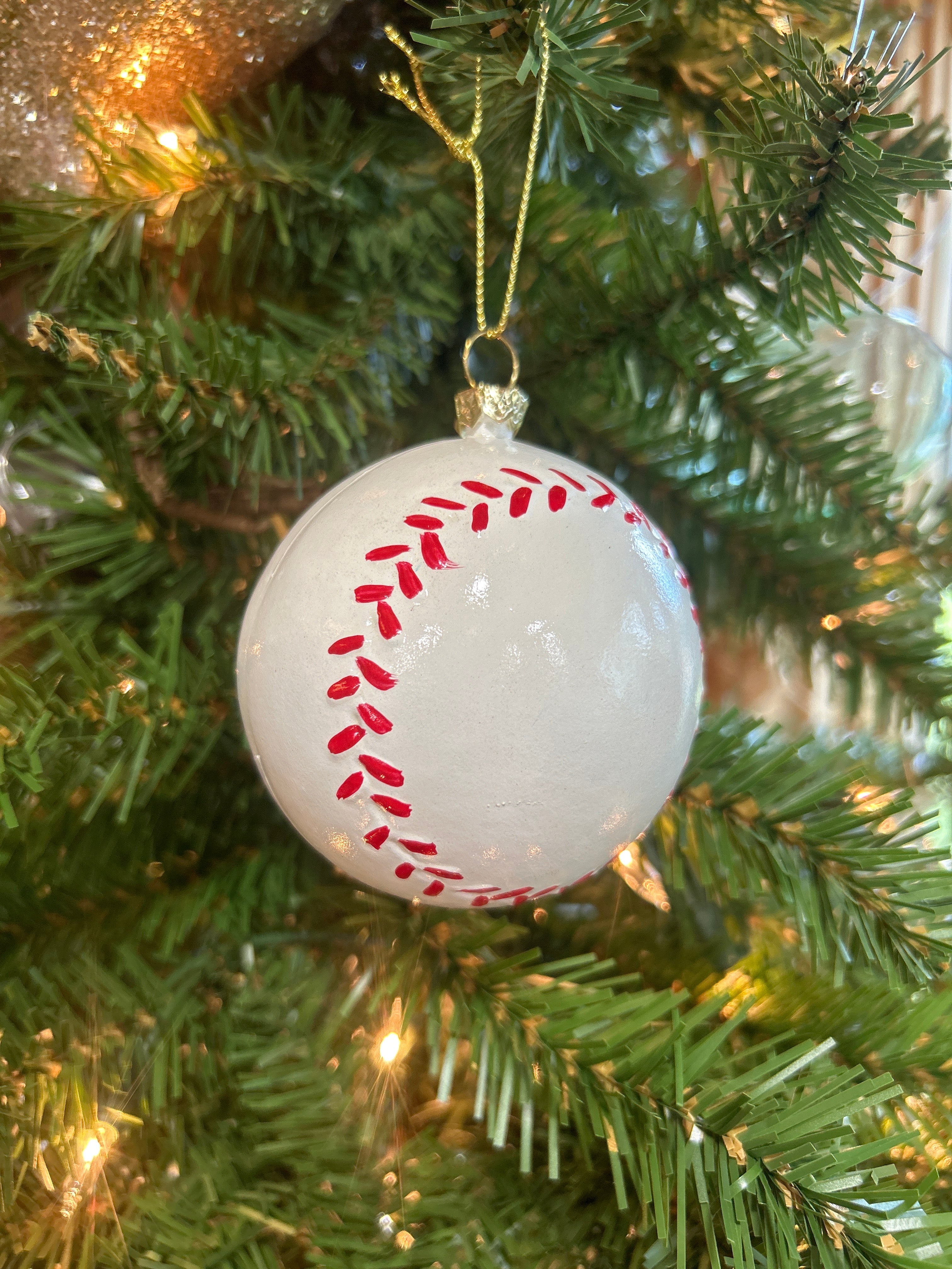 Baseball Ornament