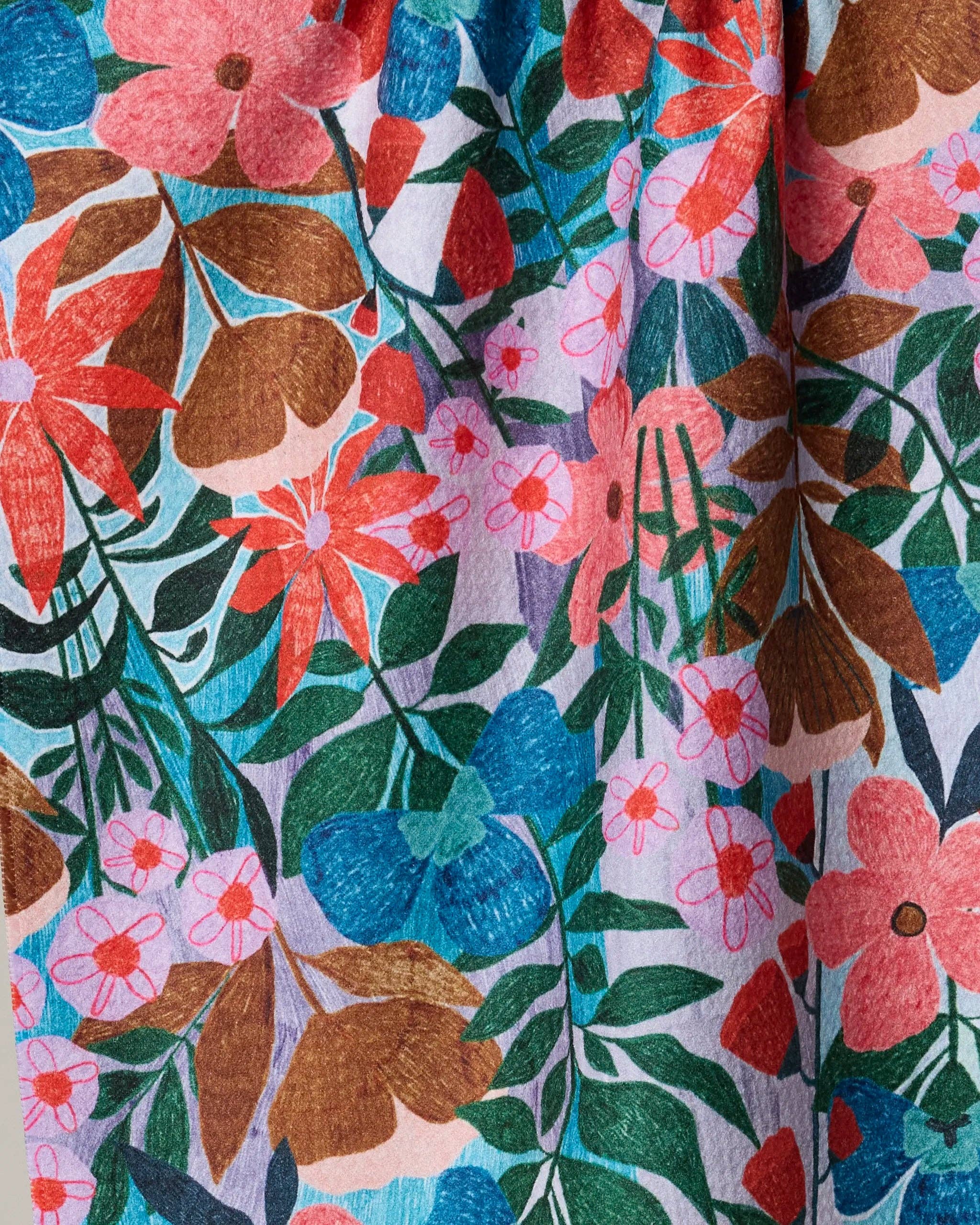Bloom Entangled Tea Towel by Geometry - view 2
