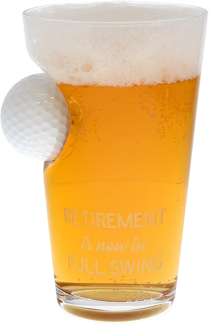 Retirement - Full Swing 15 oz. Glass