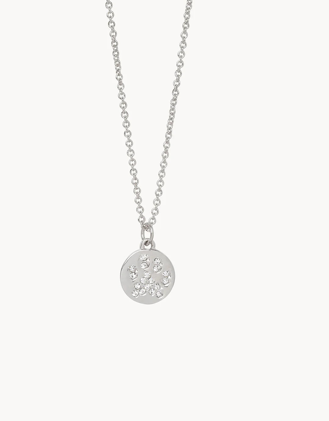 Spartina SLV Necklace 18" Animal Lover/Paw Silver