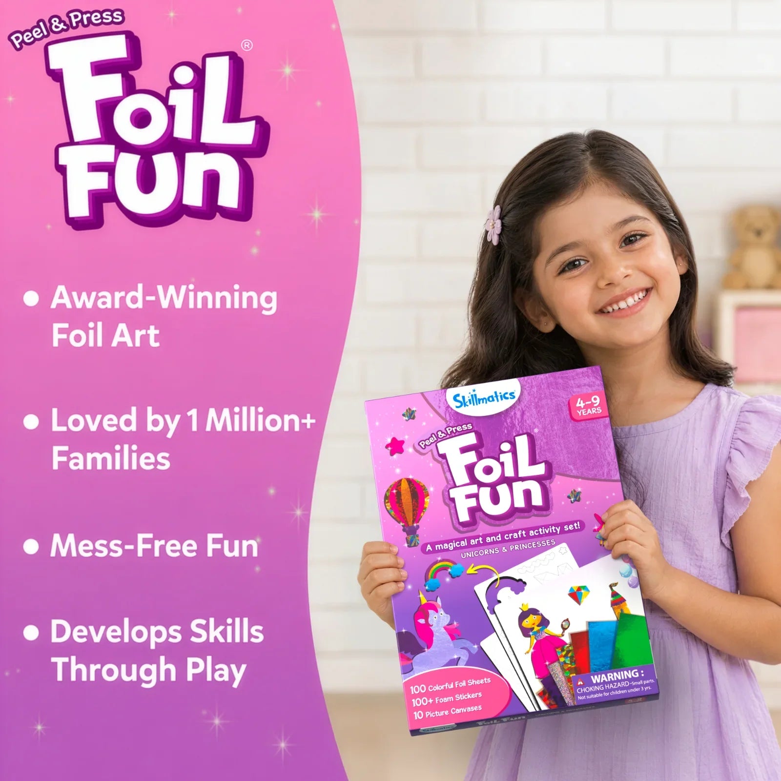 Skillmatics Foil Fun: Unicorn & Princess - view 2 of 8