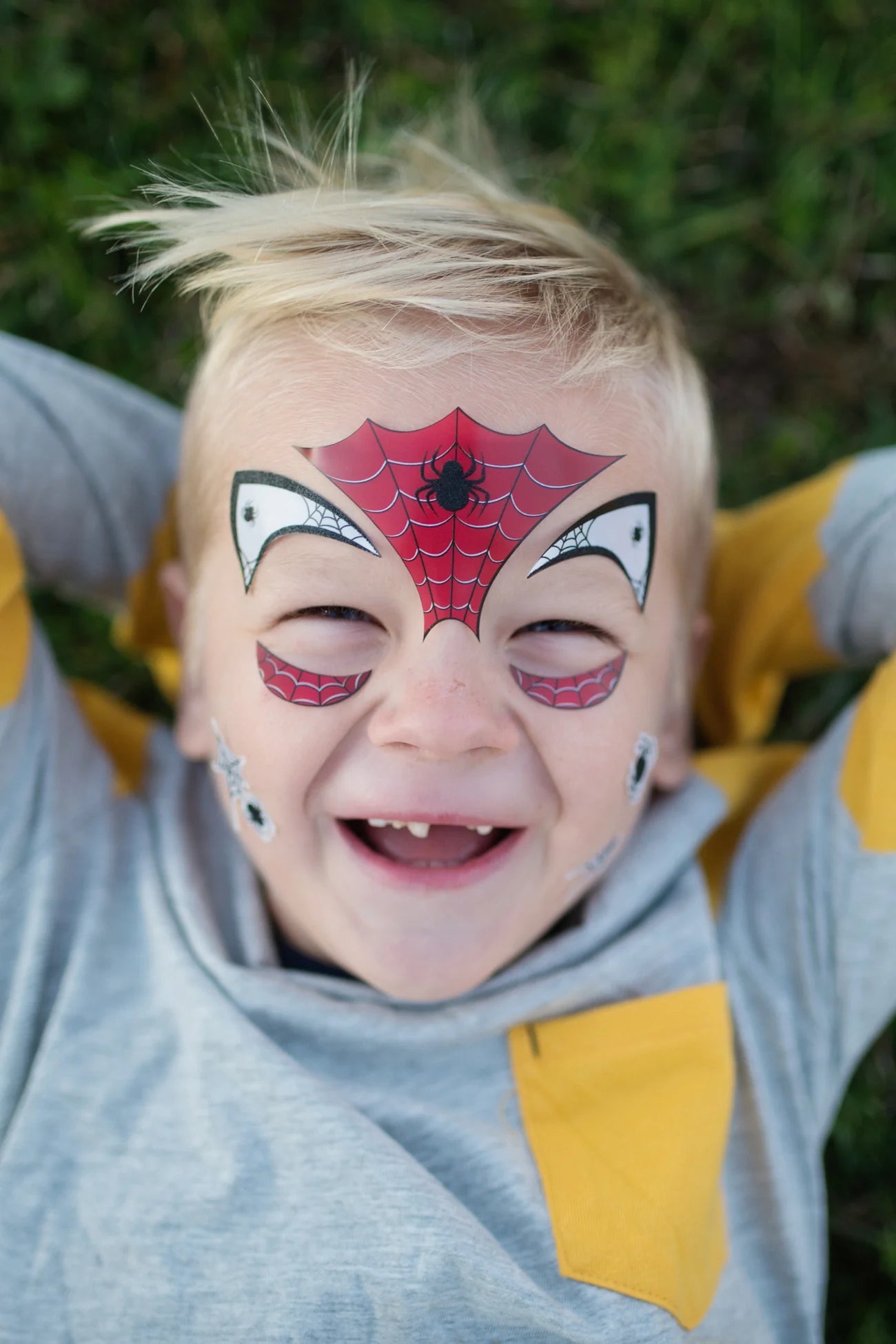 Spider Face Stickers - A. Dodson's