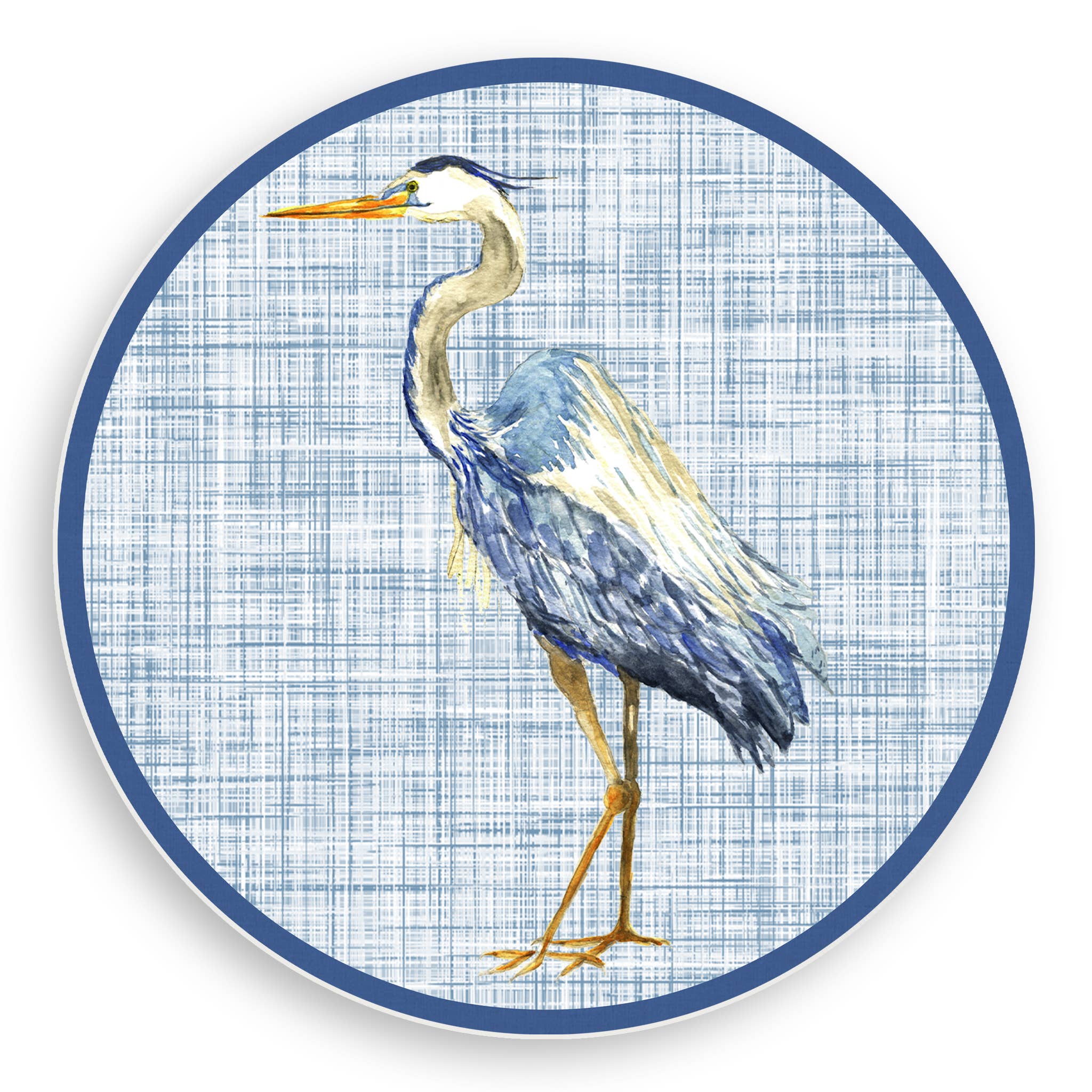 Blue Heron Vinyl Placemat