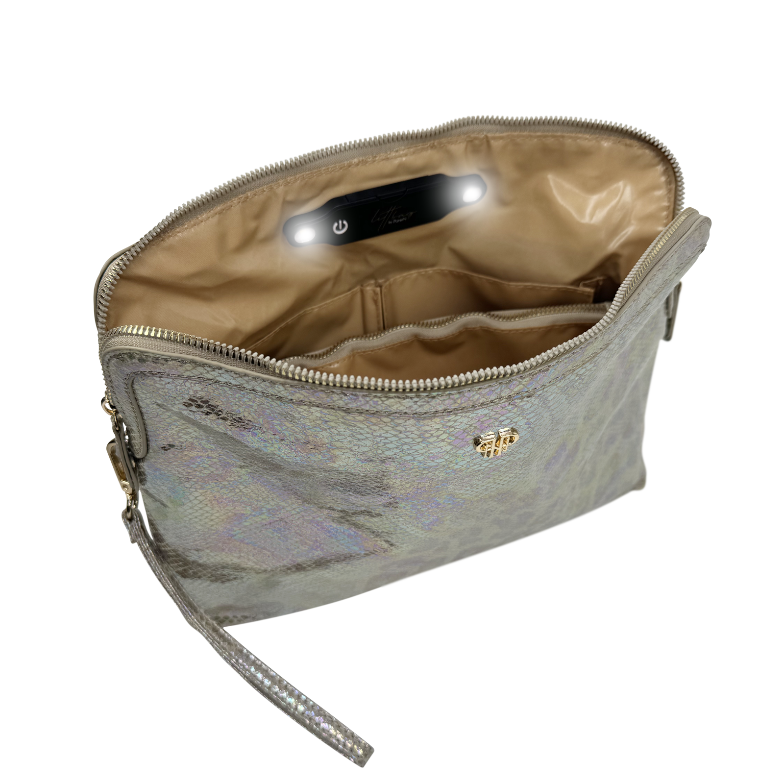 NEW Updated Litt Makeup Case - Glimmer Leopard