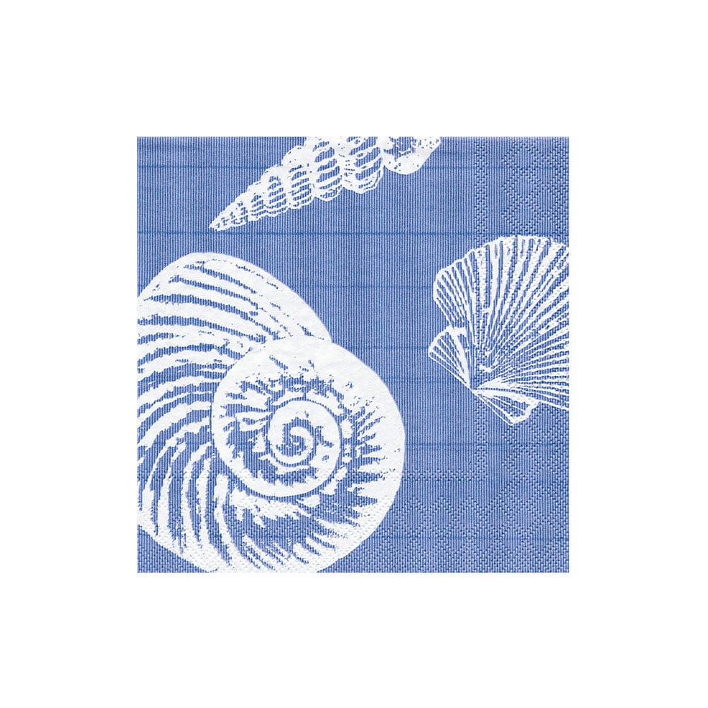 SHELLS OCEAN BLUE OCEAN - NAPKIN COCKTAIL