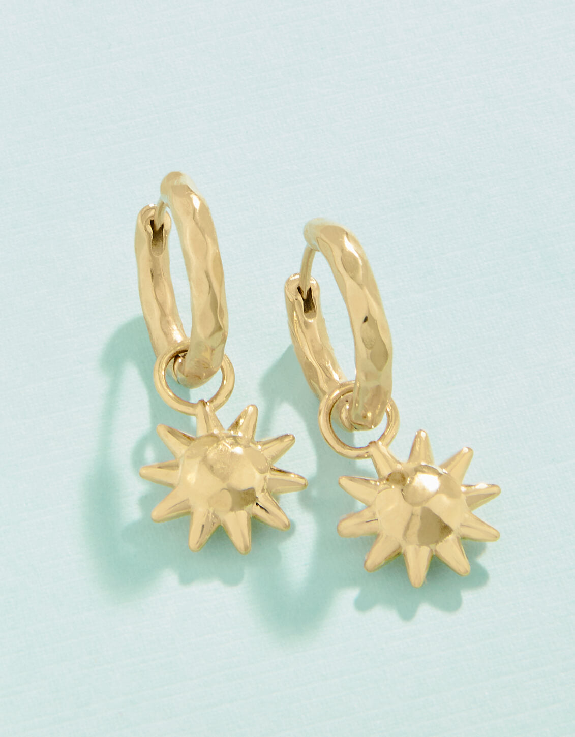Spartina Sunshine Convertible Hoop Earrings