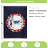 Virginia State Flag Garden Applique Flag