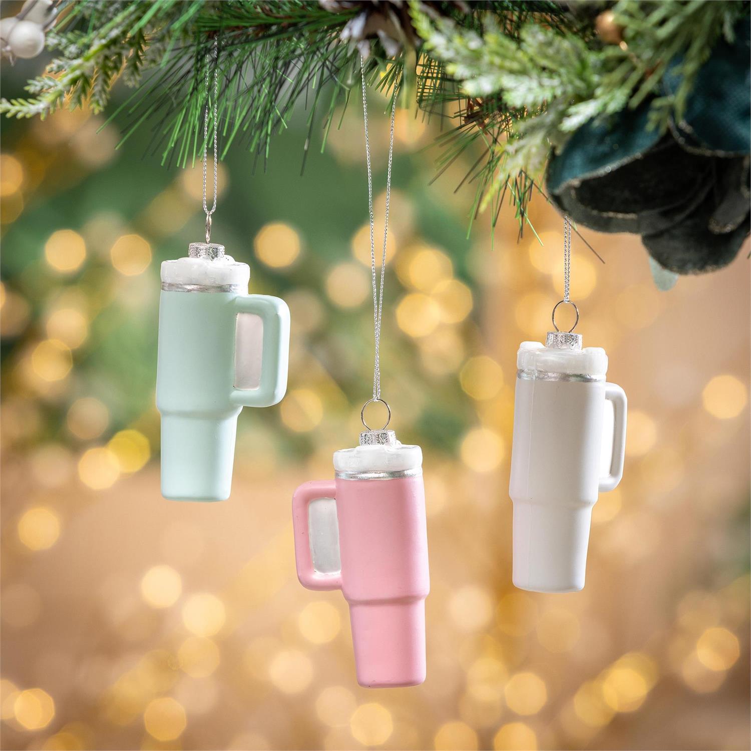 Stanley Like Ornament Canyon Cup Glass