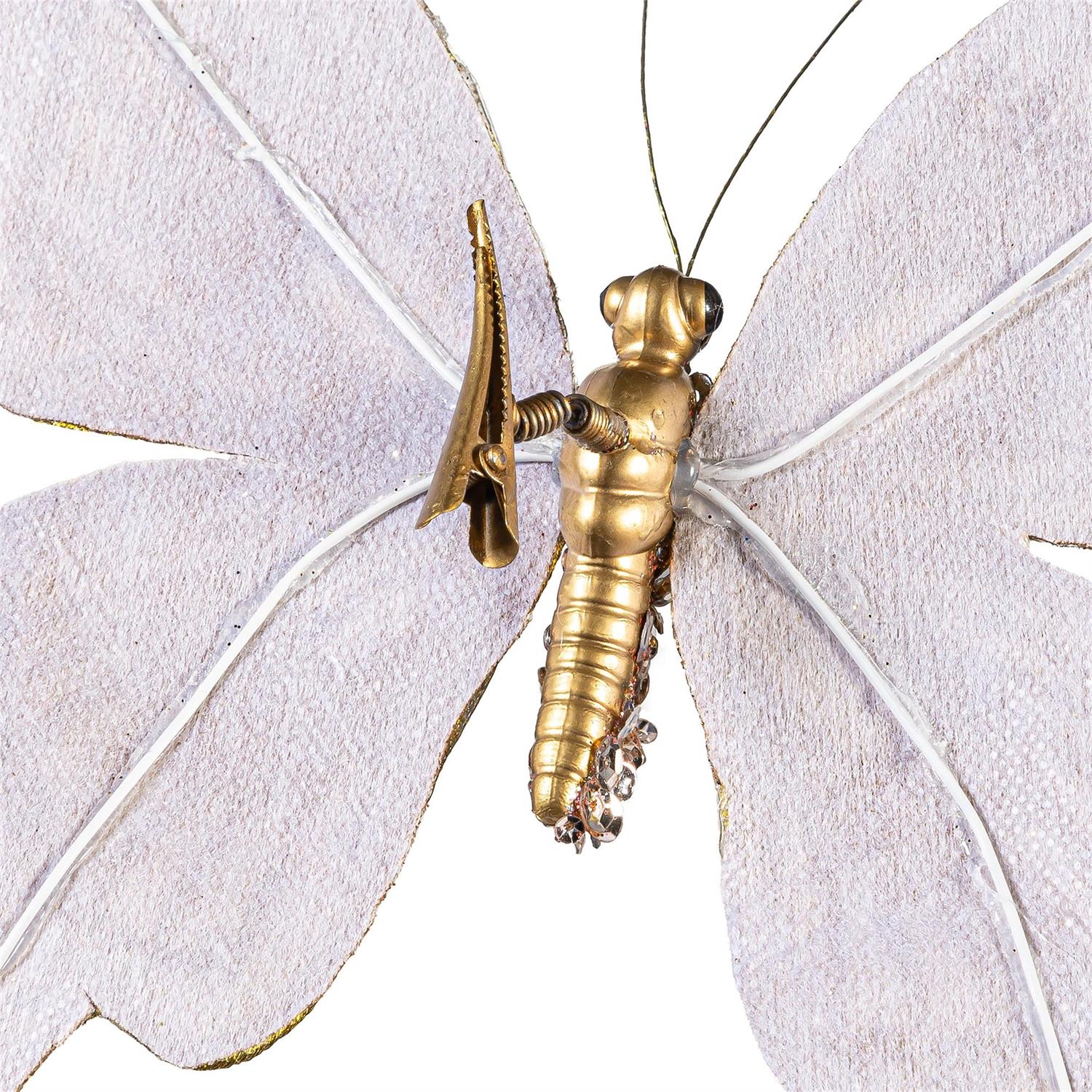 Sparkle Butterfly Ornament Clip