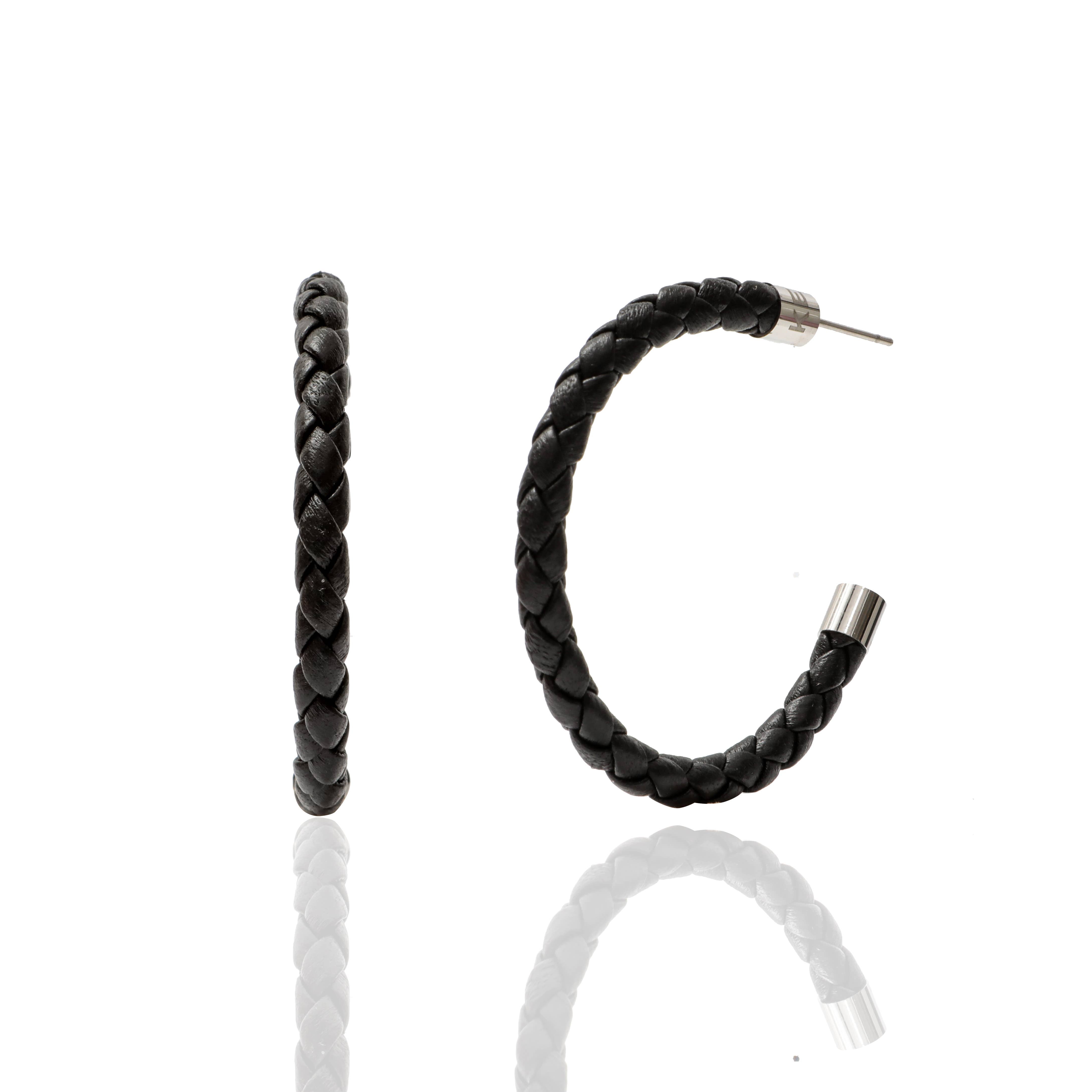 Braided Hoop Earrings