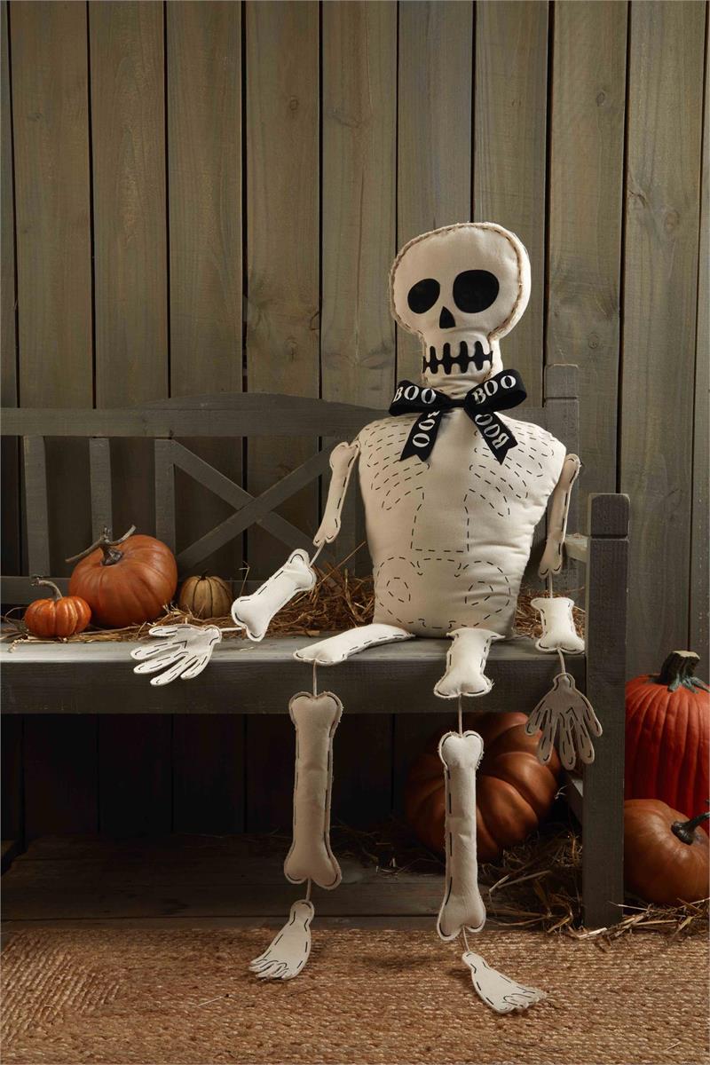 Skeleton Sitter By Mud Pie