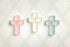 Painted Resin Crosses