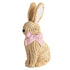 Pink Woven Bunny Sitter