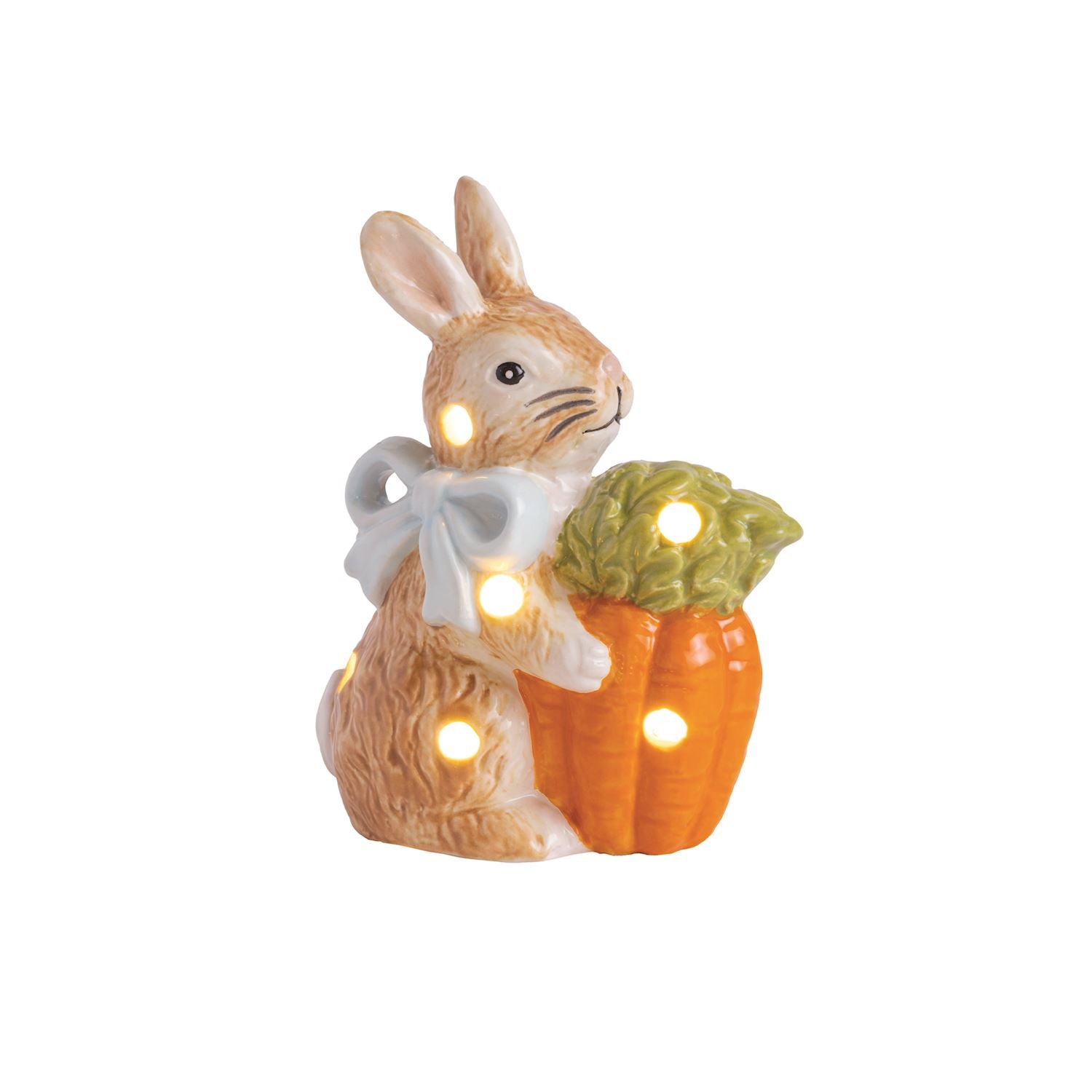 Easter Bunny Light-Up Sitter BY MUD PIE