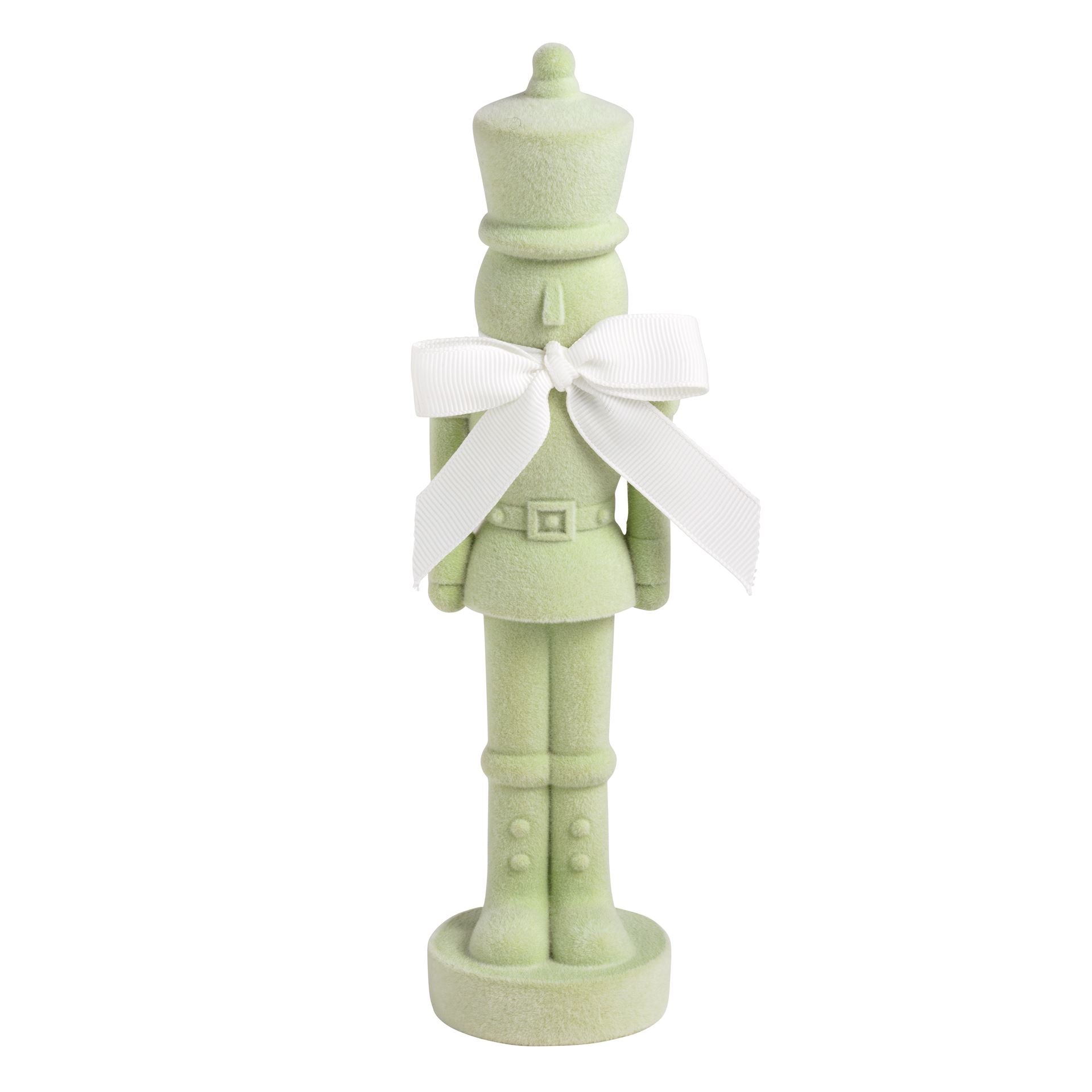Flocked Nutcracker Sitter by Mud Pie