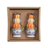 Pumpkin Topiary Salt & Pepper Shaker Set by Mud Pie