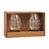 Mr.and Mrs. Wine Glass Set By Mud Pie