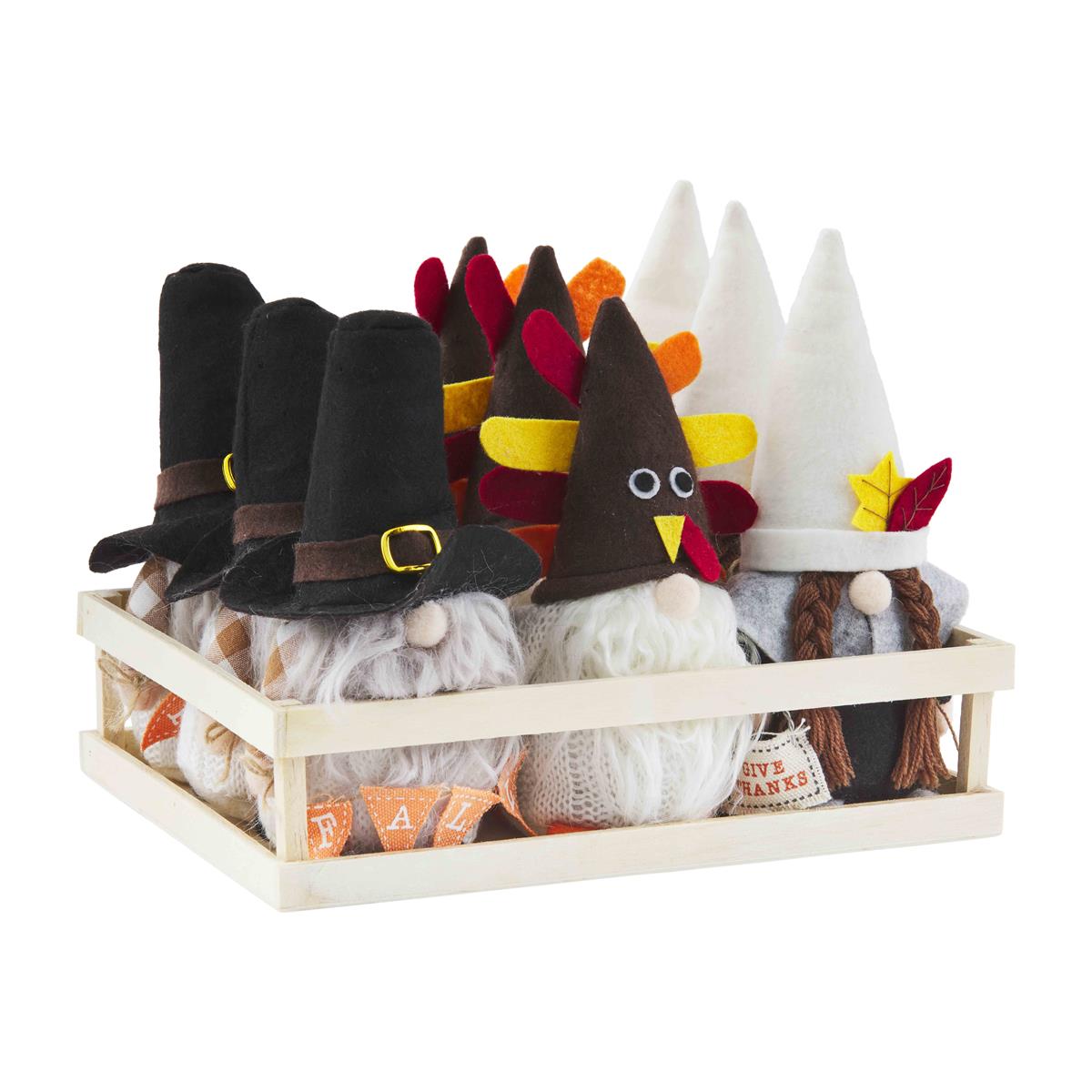 Thanksgiving Gnome Sitters By Mud Pie