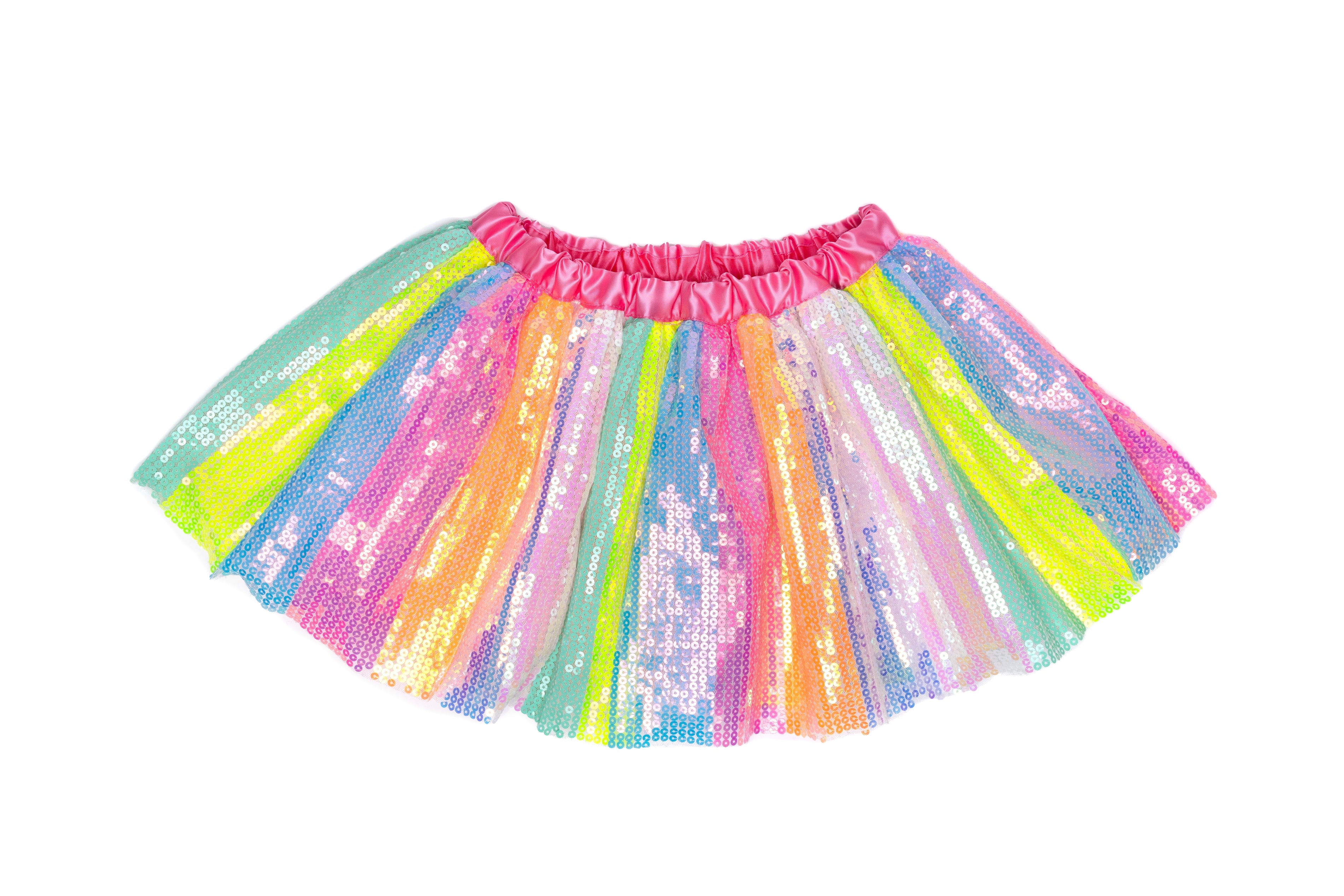 Stripy Sequins Skirt - A. Dodson's