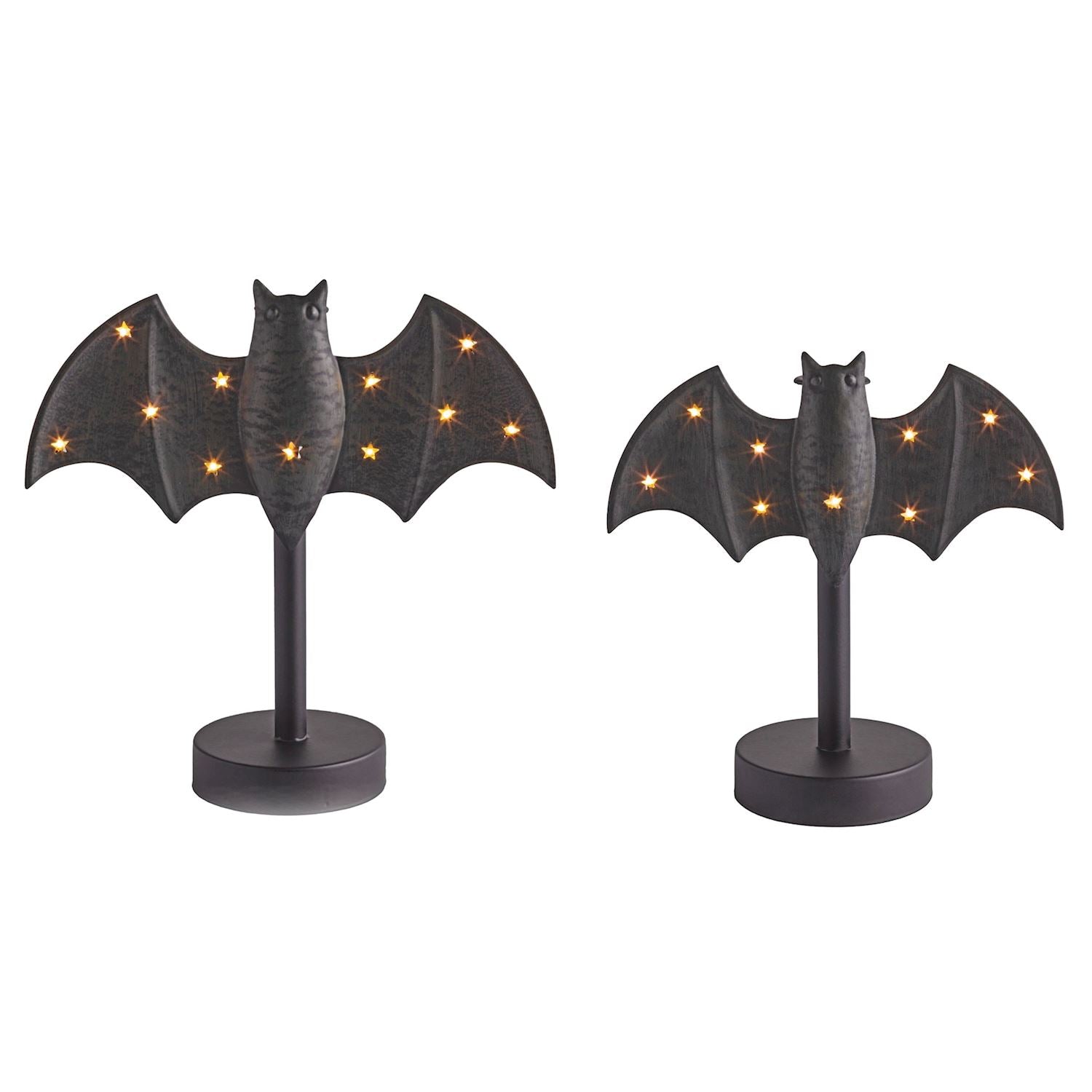 Twinkle Bat Candlesticks by Mud Pie