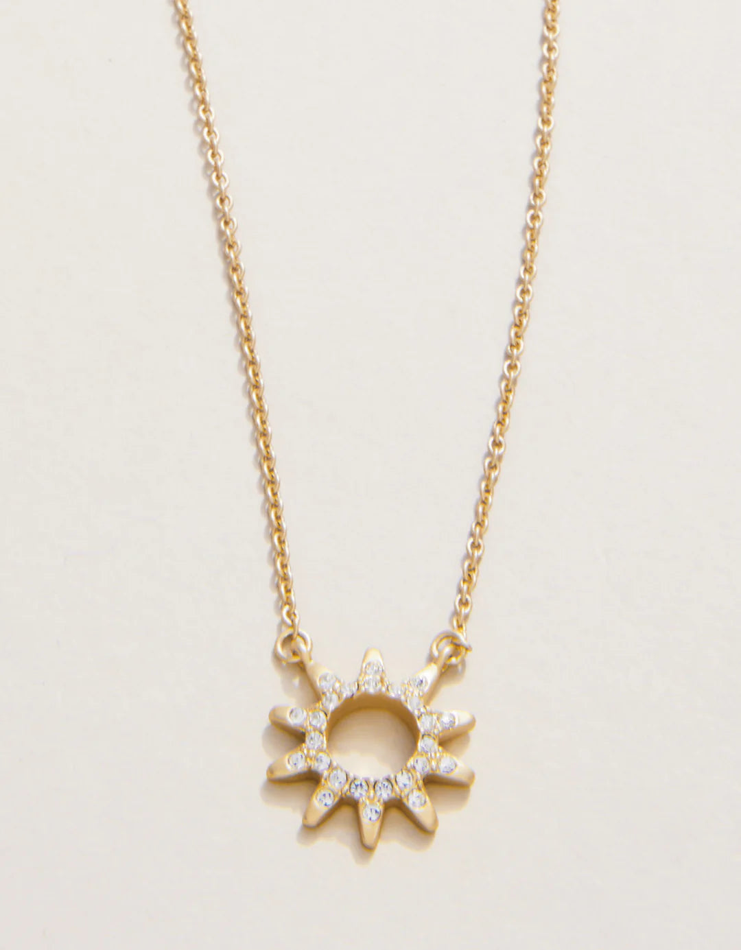Spartina SLV Necklace 18" Sunshine/Sun