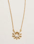 Spartina SLV Necklace 18" Sunshine/Sun