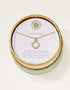 Spartina SLV Necklace 18" Lucky One/Quatrefoil