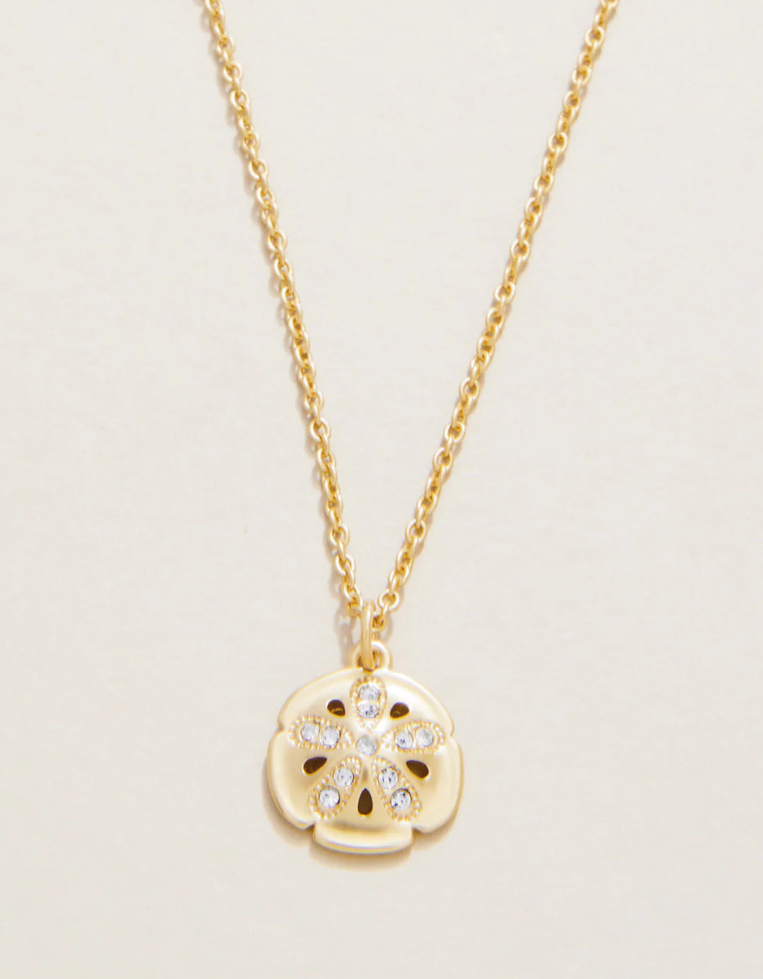 Spartina SLV Necklace 18" Treasured/Sand Dollar