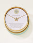 Spartina SLV Necklace 18" Friendship/Starfish Gold