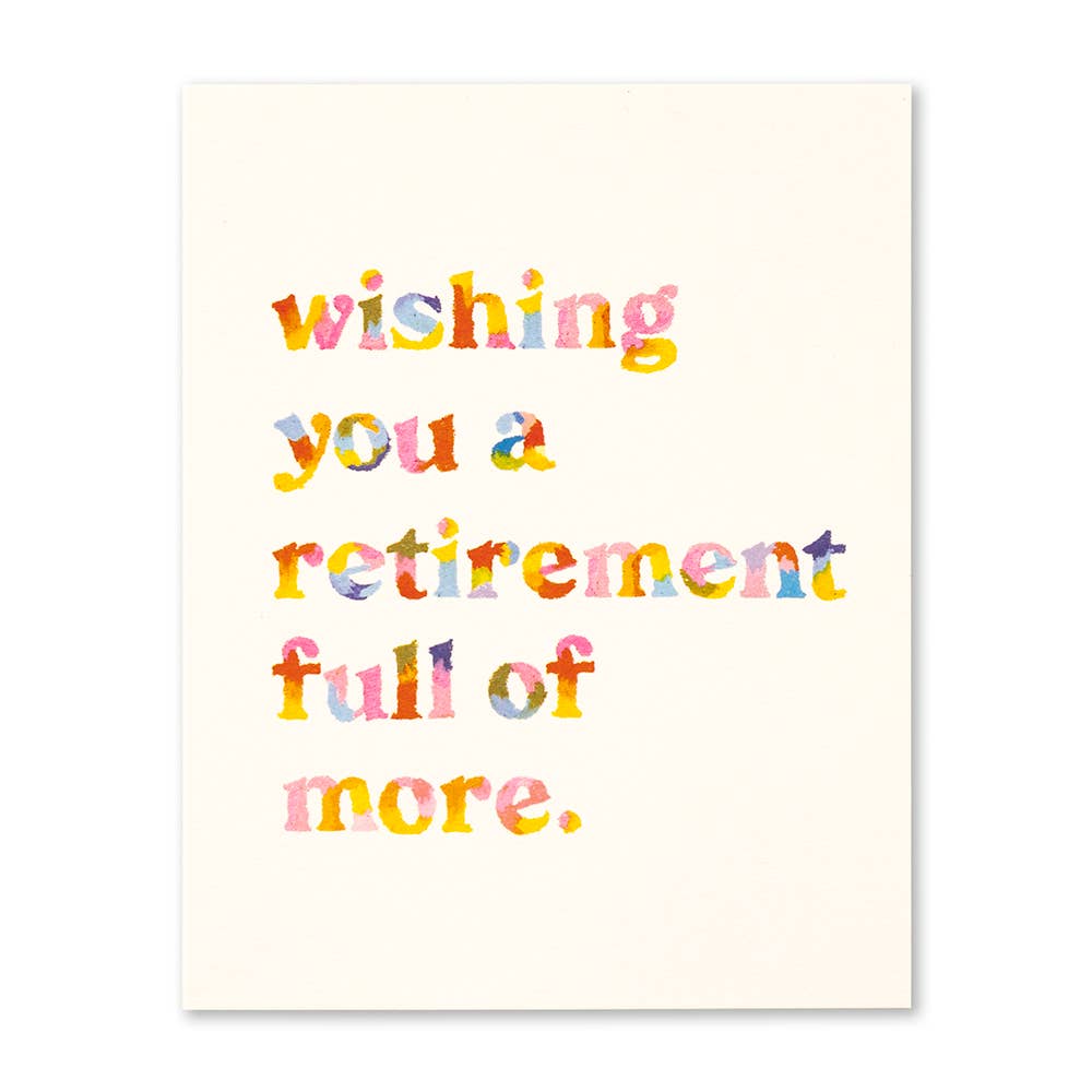 LMGC: Retirement - Wishing you a retirement full of more