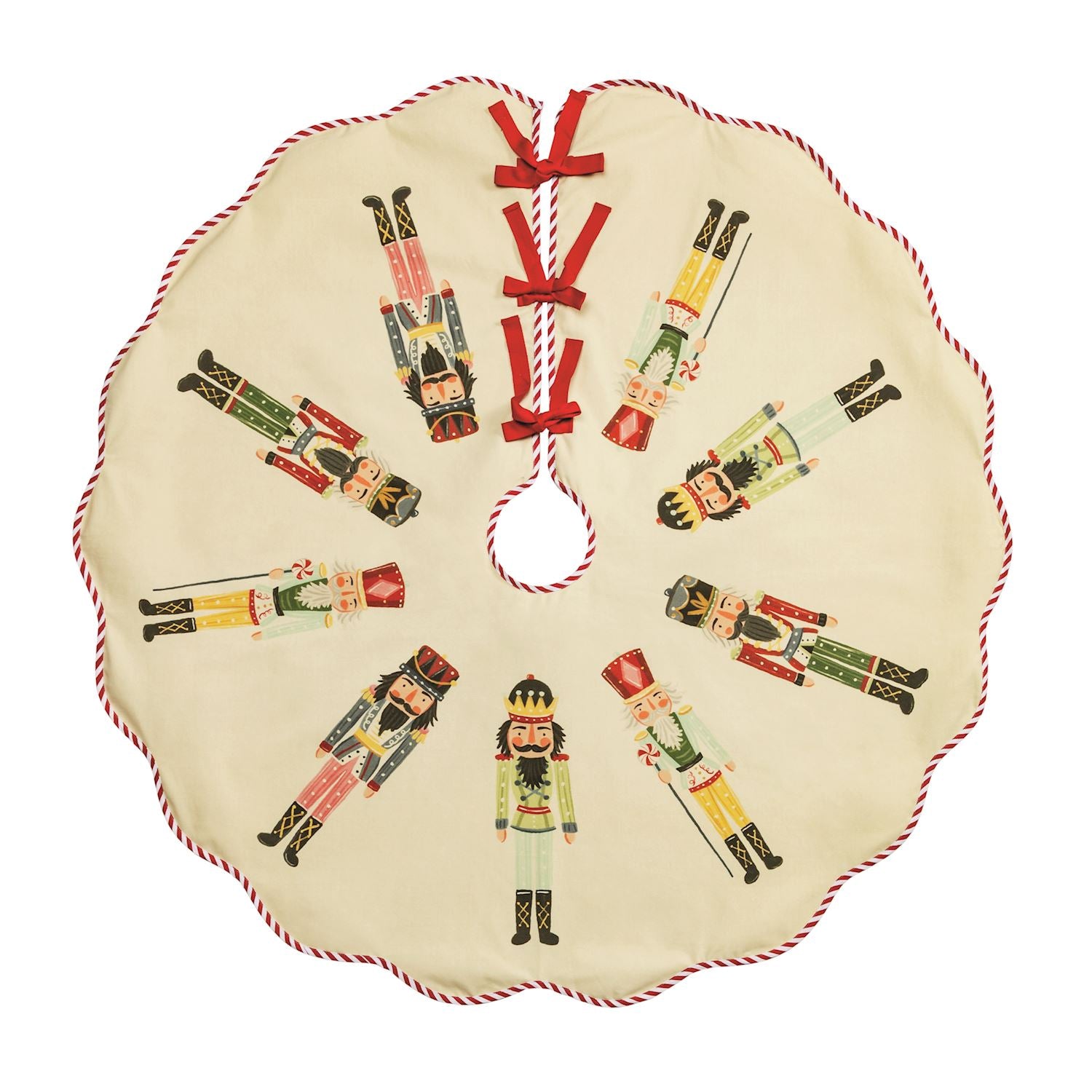 Nutcracker Tree Skirt By Mud Pie