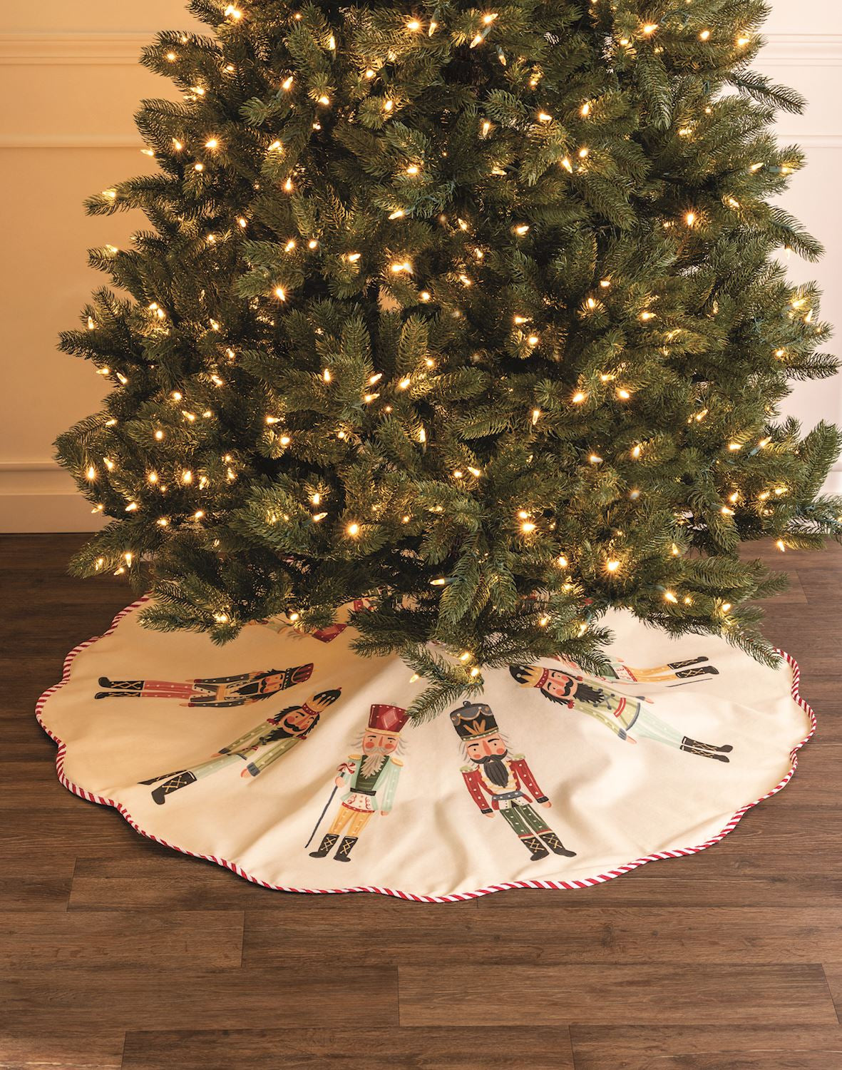 Nutcracker Tree Skirt By Mud Pie