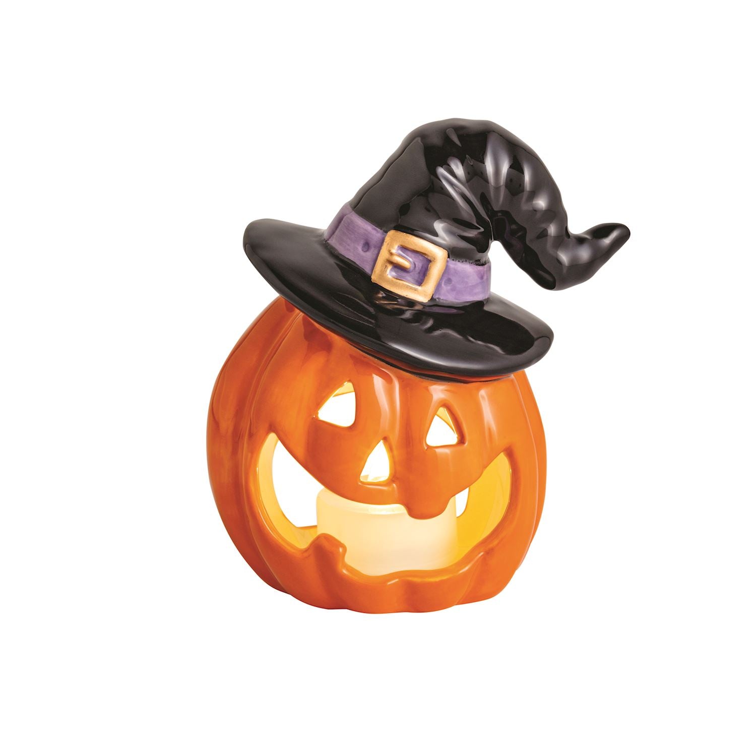 Pumpkin Votive Holder By Mud Pie