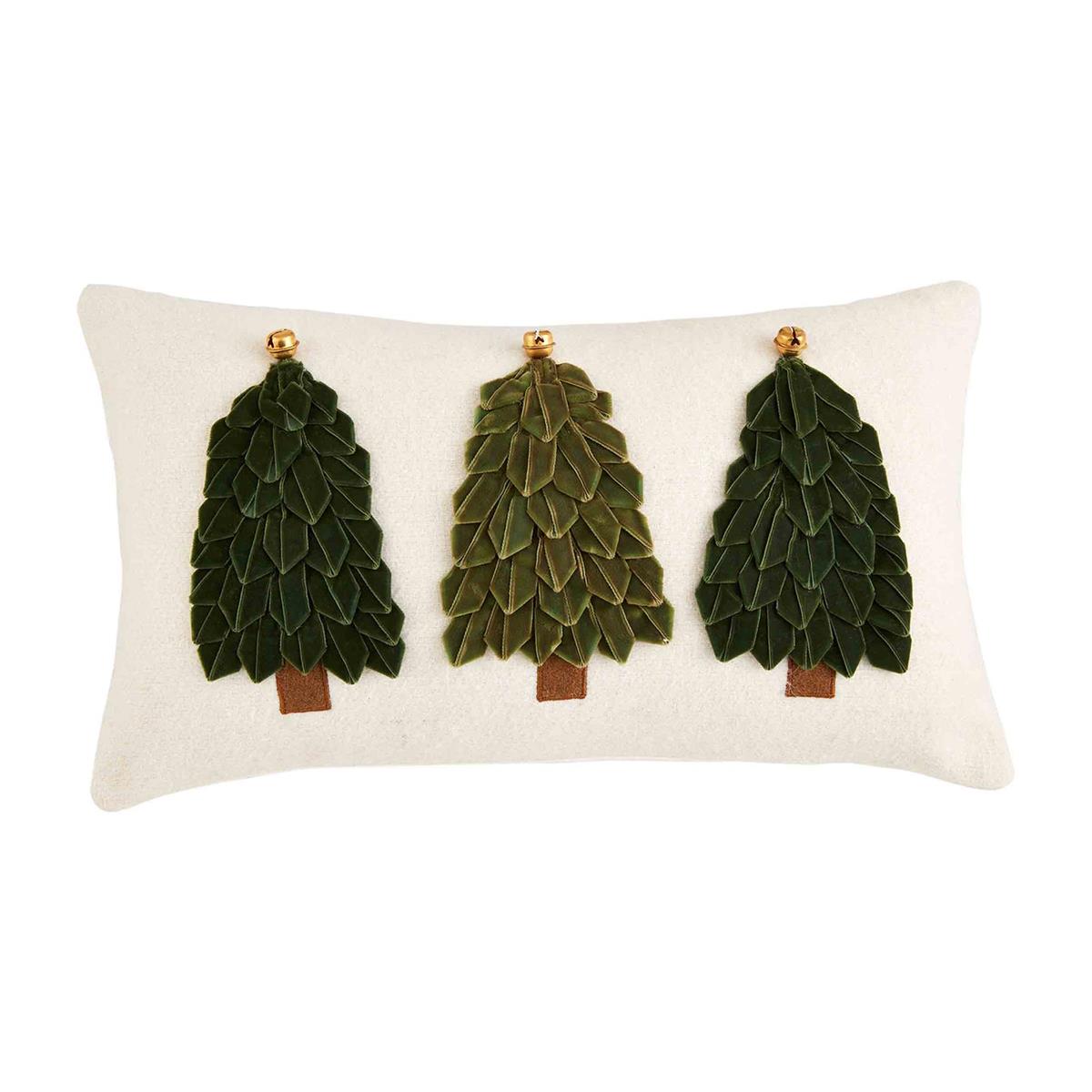 Lumbar Ribbon Tree Pillow By Mud Pie
