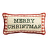 Merry Christmas Needlepoint Pillow By Mud Pie
