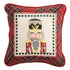 Nutcracker Needlepoint Pillow By Mud Pie