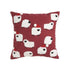 Square Farm Dhurrie Pillow By Mud Pie