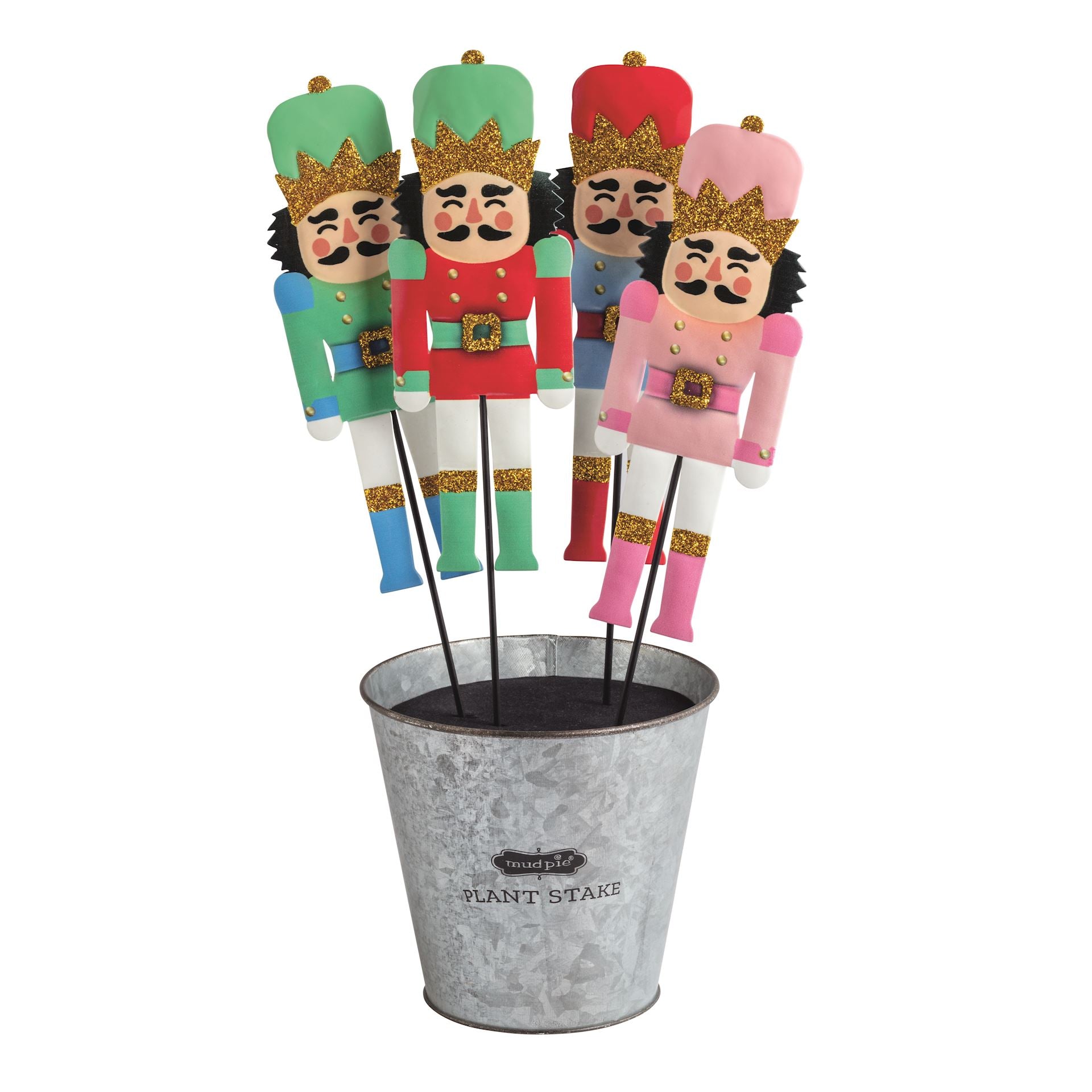 Nutcracker Plant Stakes by Mud Pie