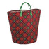 Tartan Oversized Tote By Mud Pie