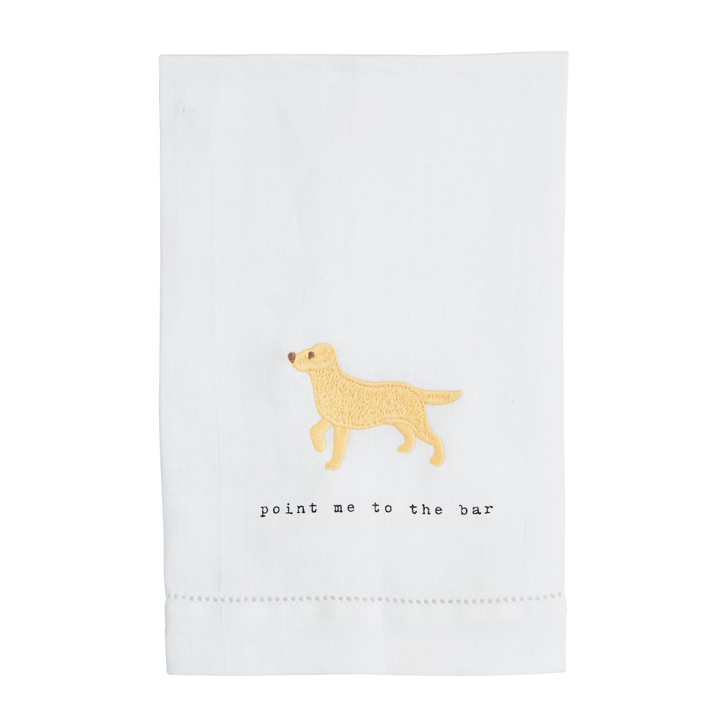 EMBROIDERED ICON HAND TOWELS BY MUD PIE - A. Dodson's