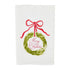 Merry Christmas Topiary Towel By Mud Pie