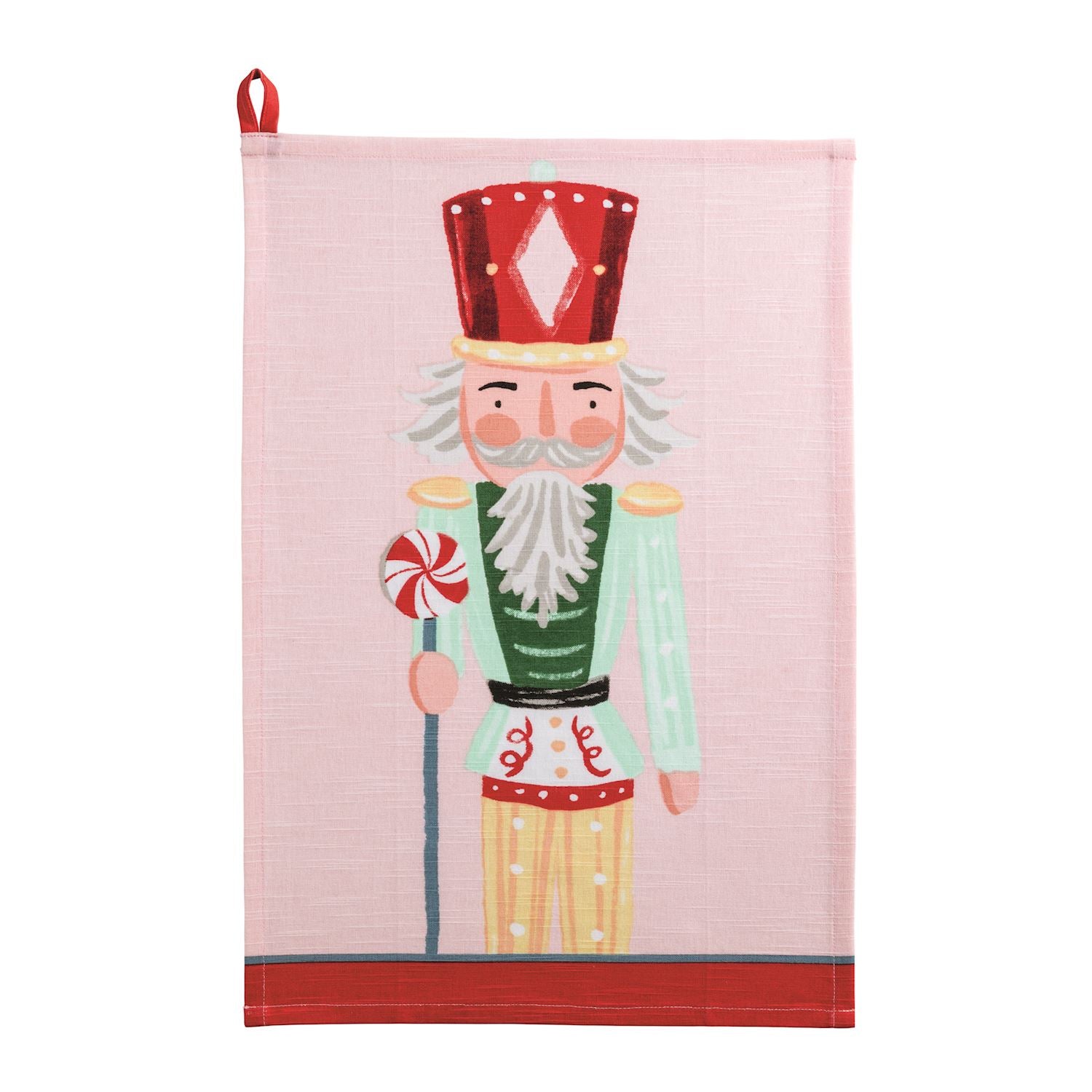 Pink Nutcracker Towel By Mud Pie