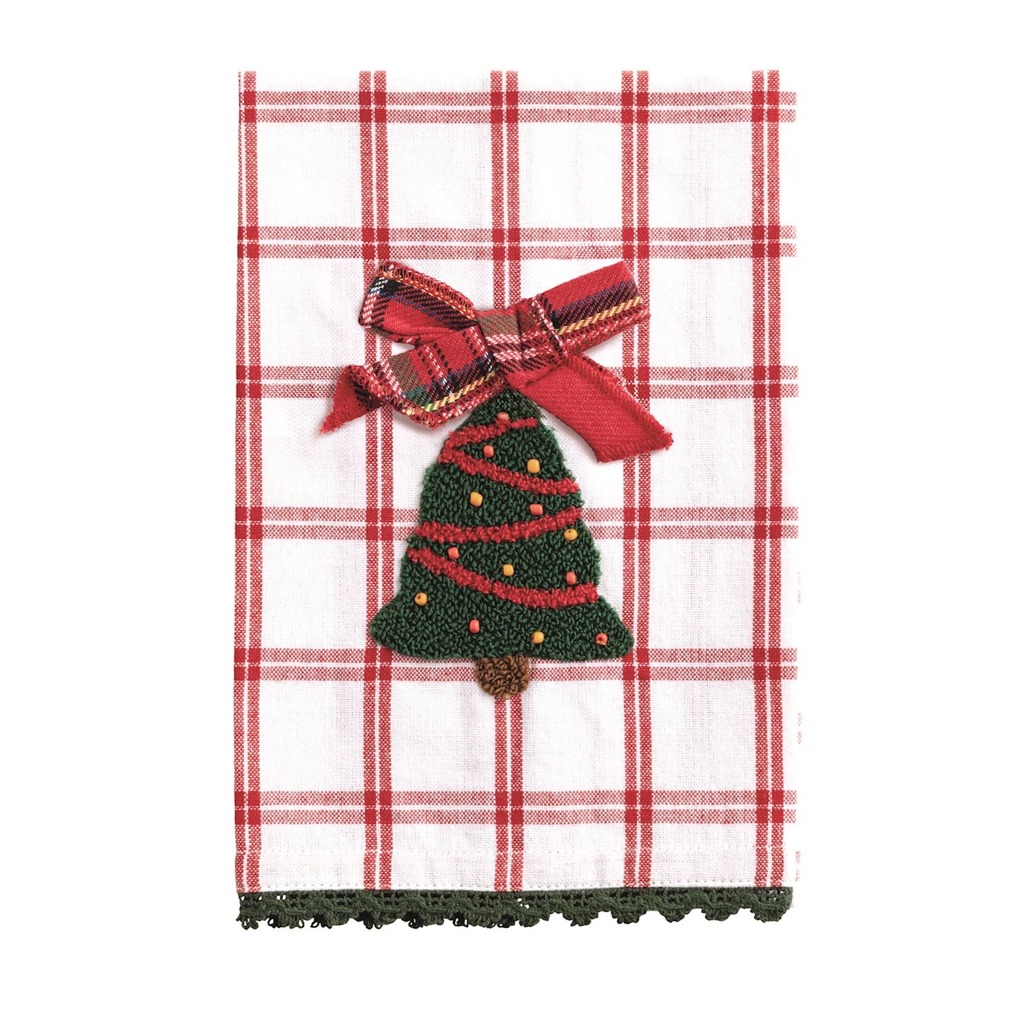 Tree Bouclé Icon Towel By Mud Pie
