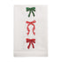 THREE BOWS EMBROIDERED TOWEL By Mud Pie