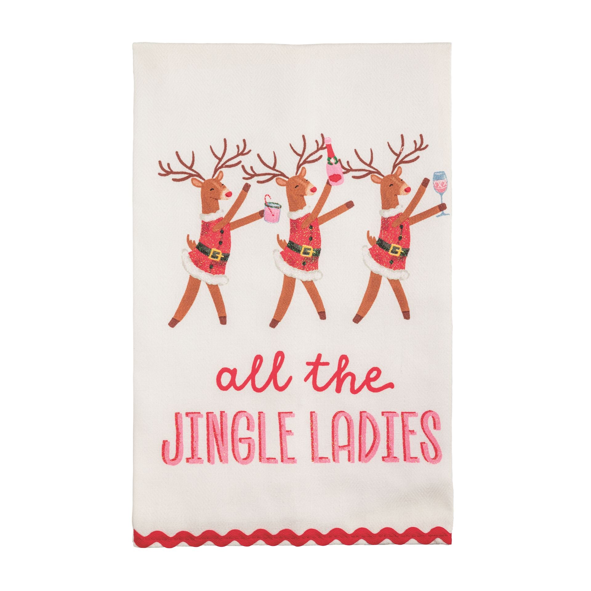 Glitter Towel by Mud Pie