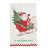 Farm Christmas Ric-Rac Towel by Mud Pie