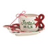 Santa Milk & Cookies Set by Mud Pie