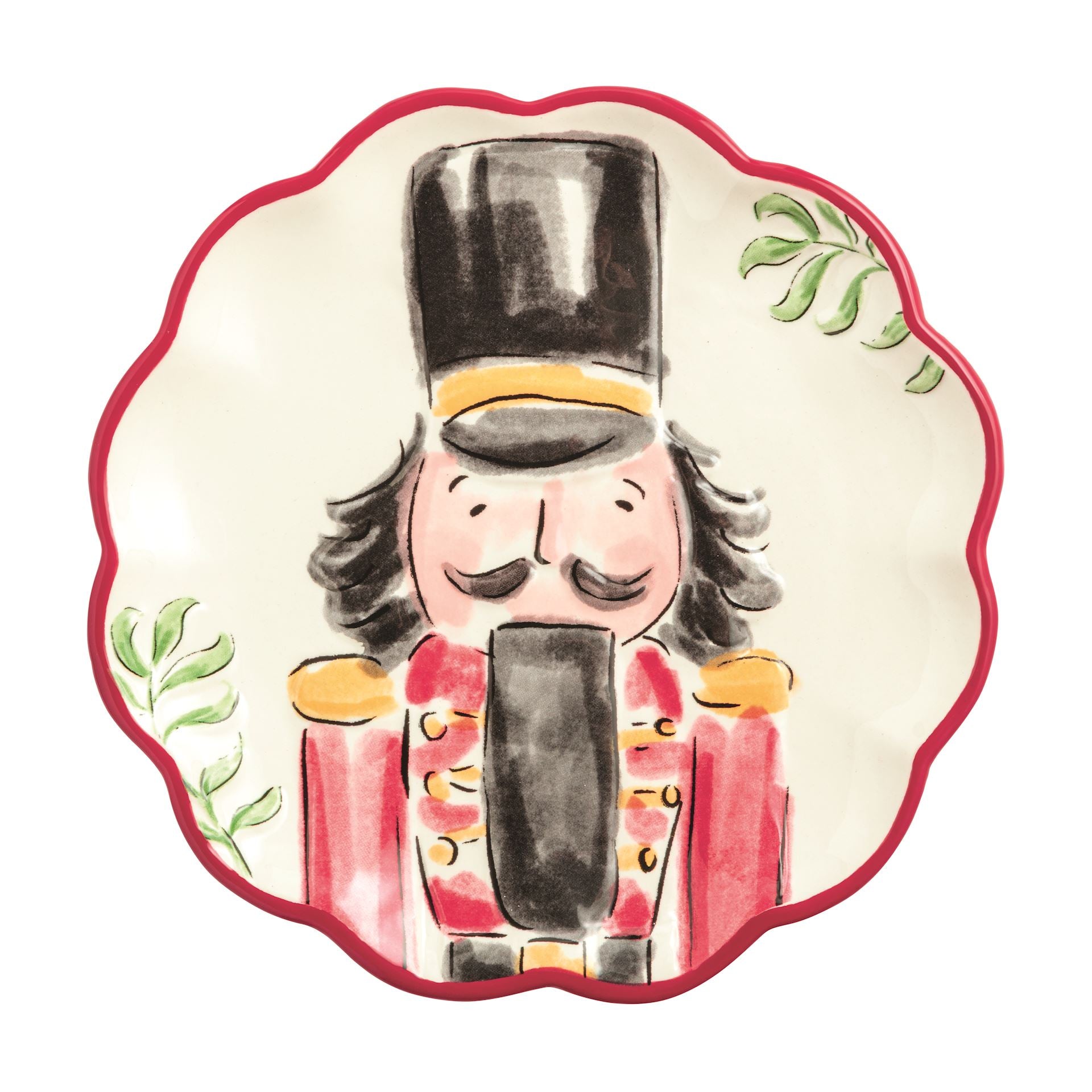 Nutcracker Dessert Plate by Mud Pie