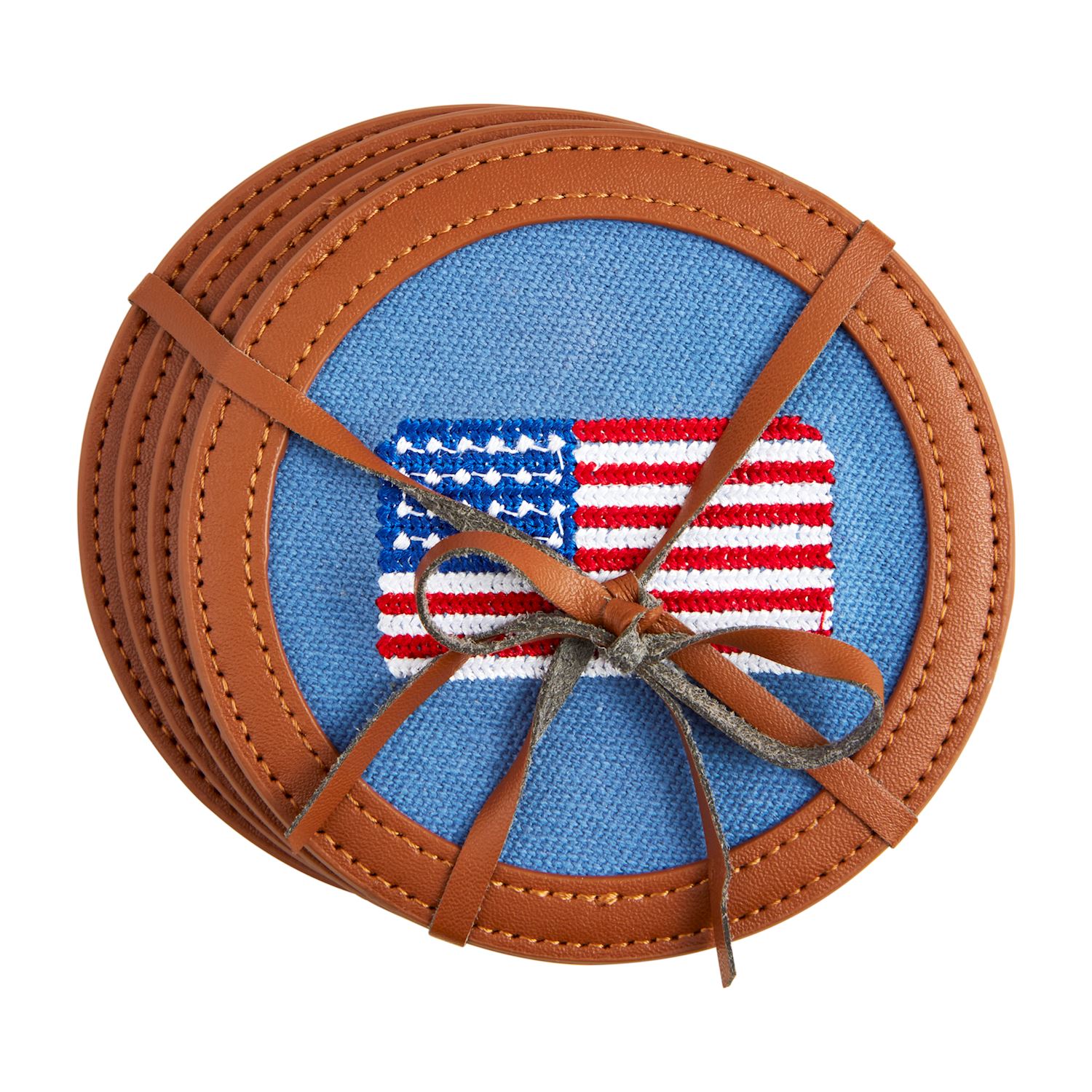 American Flag Coaster Set By Mud Pie